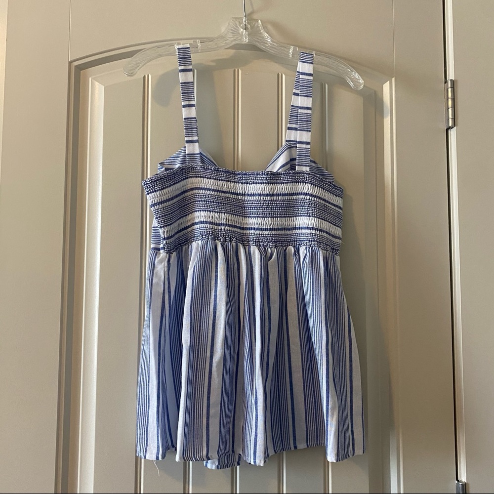 Blue & White Tank - Picture 3 of 3